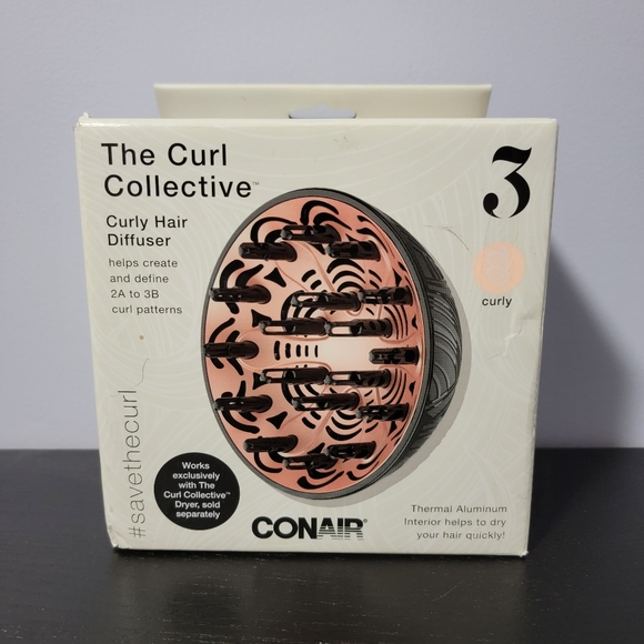 Conair The Curl Collective Diffuser - Wavy to Curly Pink - Picture 2 of 13